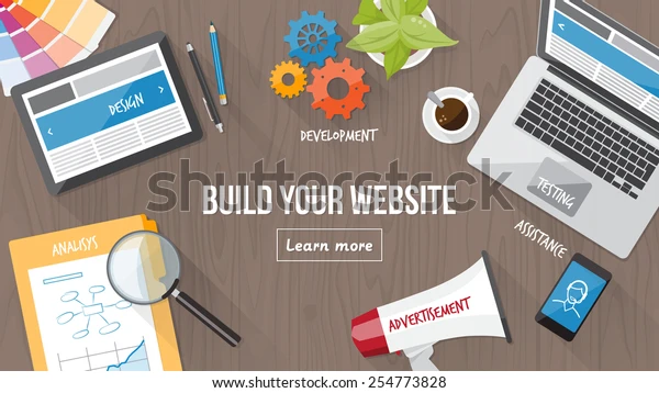 animated picture of a web devlopment